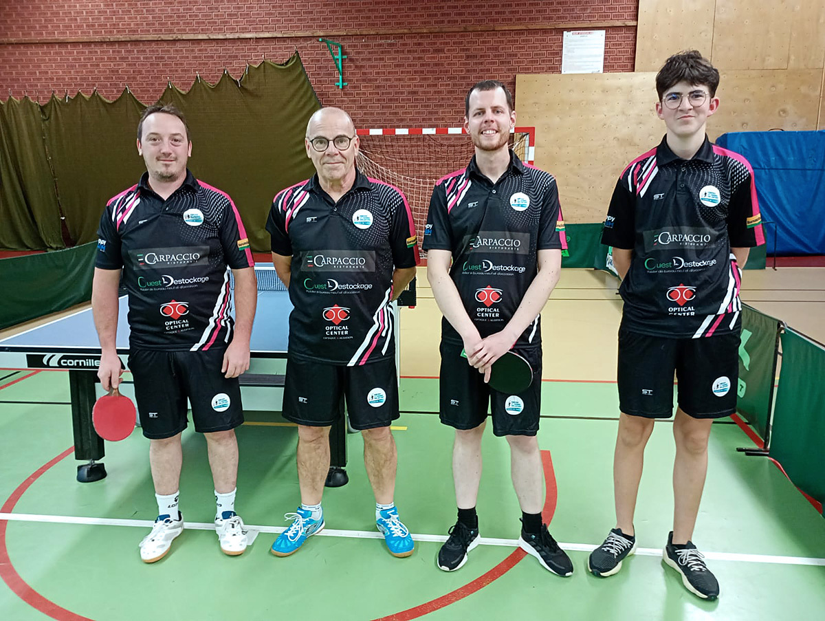 J1- Championnat Equipes seniors 2025-2026