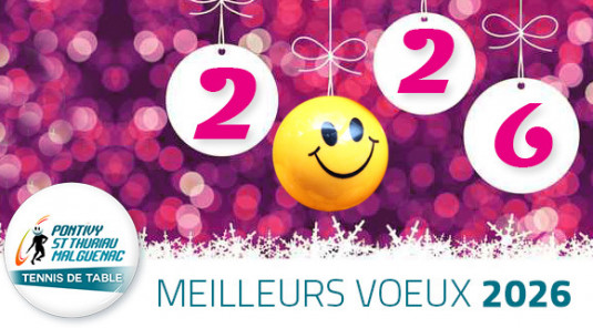 Bonne année 2026 🏓